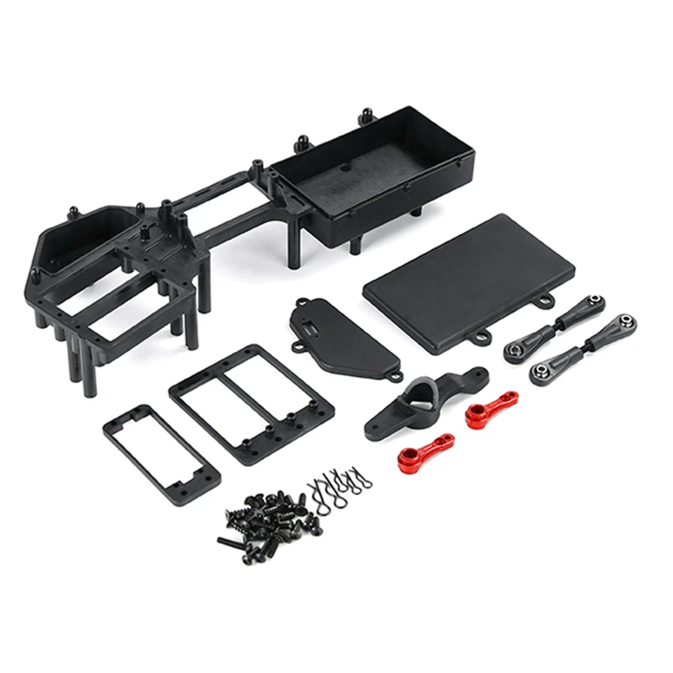 Double Steering Gear Box + 15T/17T Servo Arm set for Losi 5ive-t RV LT V5 XLT - Image 1 of 4