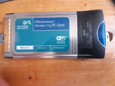 SCHEDA PCMCIA 3COM WIRELESS-3CRWE154G72-11G-PC CARD - Bild 1 von 4