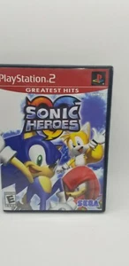 Sonic Heroes PS2 Sony Playstation 2 Complete CIB Greatest Hits - Picture 1 of 3