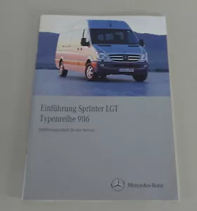 Werkstatthandbuch Einführung Mercedes Benz Sprinter LGT Typenreihe W 906 - Bild 1 von 2