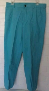 Brook Brothers Clark 346 Pants Size 34W X 32L Blue   - Picture 1 of 8