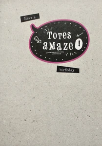 Have a Totes staze! kleine Geburtstagsgrußkarte & Umschlag, keine Nachricht innen - Bild 1 von 1