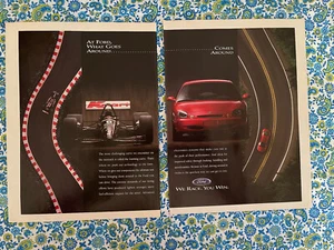 Vintage 1996 Ford Racing Print Ad KMart - Picture 1 of 9