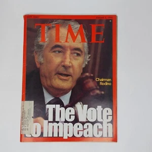 Collectors Vintage Time Magazine August 5 1974 Good Preowned Condition - Picture 1 of 3