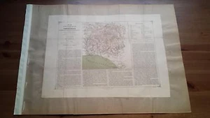1880 Valverde y Alvarez, Mapa de la Provincia de Huelva Andalucia (Spain Map) - Picture 1 of 1