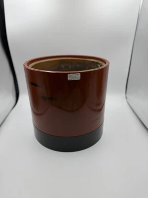 Japanese Vintage wooden Lacquer Brazier Hibachi Hiire WO454 - Image 1 of 4