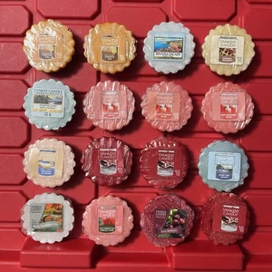 Yankee Candle Tart Wax Melt 16 Stück Gruppe B einige Duplikate Brandneu - Bild 1 von 5