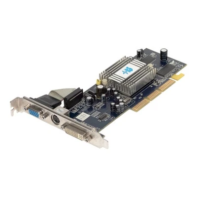 Graphics Card His ATI Radeon 9200 SE 128MB AGP VGA DVI 4L78D232 - Image 1 of 3