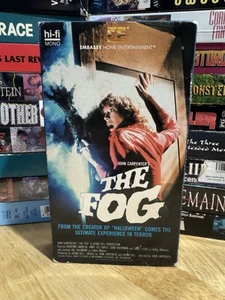 THE FOG 1985 Horror Cult Classic Embassy John Carpenter VHS Tape - Picture 1 of 5