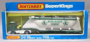 Matchbox KingSize K3 HEIDELBERGER ZEMENT Grain Transporter Truck diecast MIB - Picture 1 of 5