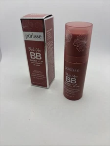 ๐ธ Purlisse Blush Glow BB โ Nude Sugar โ 0.28 oz / 8 g โ Cheek + Lip Cream Blush - Picture 1 of 7