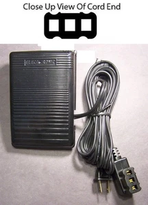 FOOT CONTROL PEDAL With Cord for Elna Star - Picture 1 of 1