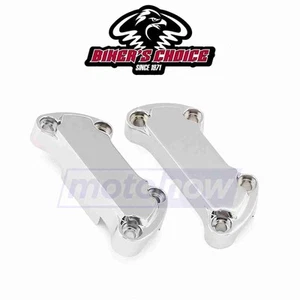 Bikers Choice Scalloped Handlebar Clamp Without Skirt for 2012-2016 Harley rw - Picture 1 of 5