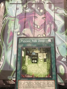 Yugioh 1x Psychic Feel Zone EXVC-EN056 Rare Light Play - Picture 1 of 1