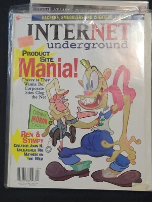 Internet Underground Vol. 2 Issue 4 (April 1997) Brand New USA Magazine VG/VF - Imagem 1 de 4