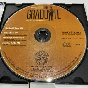 the graduate 40th anniversary edition EP Music Soundtrack Cd 4 Tracks - Imagen 1 de 1