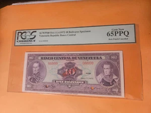 Venezuela Banknote UNC specimen - Picture 1 of 2