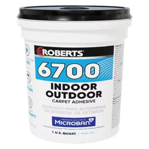 Creamy Tan 0.25 Gal. Indoor/Outdoor Carpet and Artificial Grass Adhesive - Picture 1 of 11