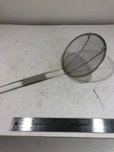 Fine wired Skimmer Spoon Stainless Steel Hot Pot Fat Strainer or Oil Filter 6" - Picture 1 of 5