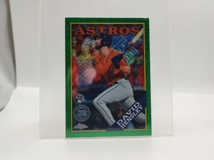 2023 Topps Chrome - David Hensley 1988 Topps Baseball Green Refractor /99 - Bild 1 von 3