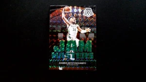 2023-24 Jam Masters Milwaukee Bucks Giannis Antetokounmpo Green Mosaic Prizm - Picture 1 of 2