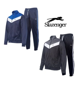 Survêtement homme de marque Slazenger bandes côtés du S au 3XL - Picture 1 of 9