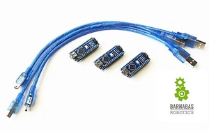 3 x MINI USB Nano V3.0 ATmega328P CH340G 5V 16M Micro-controller board Arduino - Picture 1 of 3