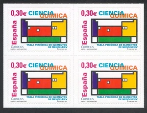 ESPAÑA 2007 - EDIFIL 4310** - CIENCIA - BLOQUE DE 4 SELLOS - Imagen 1 de 1