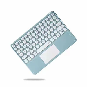 With touchpad Rechargeable mute Portable ultrathin Wireless Bluetooth keyboard - Picture 1 of 15