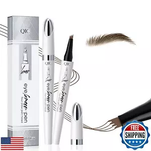 New Magic Eyebrow Pencil, 3D Waterproof Microblading Eyebrow Pen Tattoo Penci - Picture 1 of 5