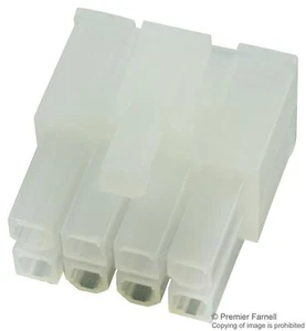 RECEPTACLE, 8WAY, CRIMP, MINI-FIT, FOR USE WITH MOLEX MINI-FIT JR. 555 FOR MOLEX - Picture 1 of 1
