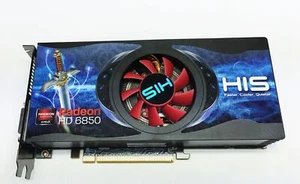 HIS AMD Radeon HD 6850 H685F1GD 1GB GDDR5 Video Graphics Card - Picture 1 of 7