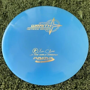 🔥Rare🔥 PFN Ken Climo 12X Star Wraith PENNED 175g Distance Driver Patent # Blue - Picture 1 of 6