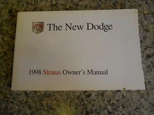 98 Stratus Owners Operators Manual - Picture 1 of 1