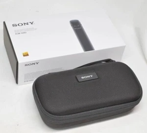 SONY ECM-100N Omnidirectional Electret Condenser Microphone High Resolution New - Picture 1 of 3