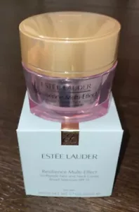 NEW ESTEE LAUDER RESILENCE TRI PEPTIDE FACE AND NECK CREME SPF 15 DRY - 1.7oz - Picture 1 of 3