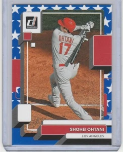 2022 Donruss Independence Day #147 Shohei Ohtani Los Angeles Dodgers - Picture 1 of 2