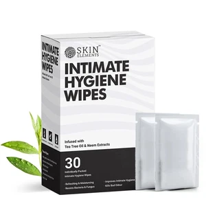 Skin Elements Intimate Hygiene Wipes 30 Pieces - Picture 1 of 5