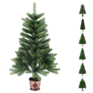 Albero di Natale Artificiale Aghi Naturali Albero di Natale Abete Verde vidaXL - Foto 1 di 55