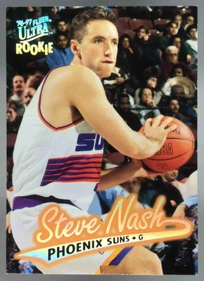 Steve Nash 1996 Fleer Ultra RC #87 Suns - Image 1 of 4