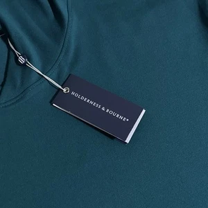NEW Holderness & Bourne Men's 2XL Pine Green Jackson Pullover Golf Hoodie XXL - Picture 1 of 7