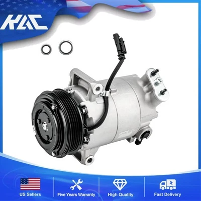 For 2012-2017 Buick Verano 2.0L/2.4L W/Clutch 5-Groove Pulley AC A/C Compressor - Image 1 of 4