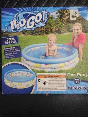 Piscina para niños 40" peces de coral 27 gal H2O GO! Niño de 2 años en adelante Foto 1 de 3