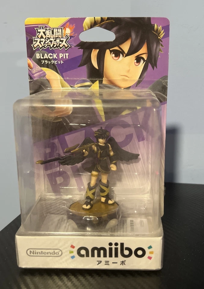 Nintendo Amiibo Black Pit (Dark Pit) with box nintendo switch from Japan - Image 1 of 1