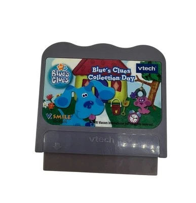 Vtech V.Smile Blues Clues Collection Day Educational Learning Game Cartridge - Image 1 of 4