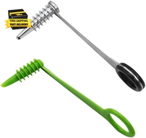 Cuchillo espiral piraña cuchillo espiral accesorios de cocina herramienta, cortador para freír rizado pl - Imagen 1 de 7