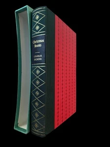 Christmas Books Charles Dickens 1988 Folio Society 1st Printing AS NEW +Slipcase - Picture 1 of 8