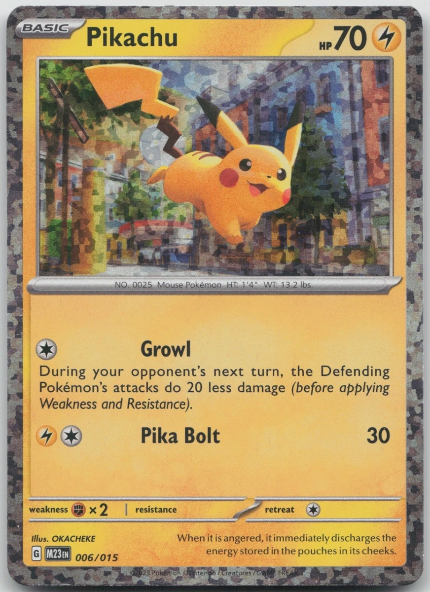 Pikachu 006/015 McDonald's 2023 for sale | eBay