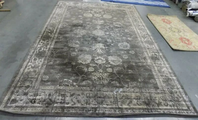 SOFT ANTHRACITE 8' X 10' Stained Rug Reduced Price 1172593280 VTG137-3330-8 - Image 1 of 4