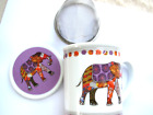 Elephant Tea Mug with Lid & Strainer - really nice